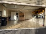 Garage area and entry into laundry room